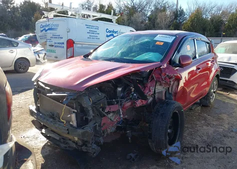 2020 Kia Sportage Lx z USA, uszkodzony, nr VIN KNDPM3AC4L7799483